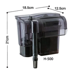 Dophin H500 Akvaryum Askılı Şelale Filtre 510 L/S