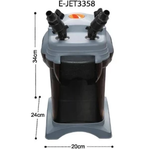 E-Jet 3358 Akvaryum Dış Filtre 6.4 Watt 1000 Lt/S