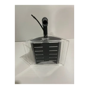 KLES köşe sumplu pipo filtre (L BOY) ŞEFFAF