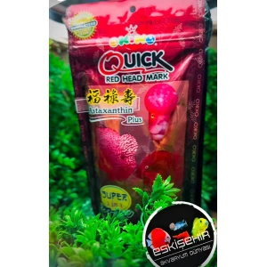 ORJİNAL PAKET OKİKO ASTAXANTHİN PLUS RENK FLOWERHORN YEMİ KIRMIZI