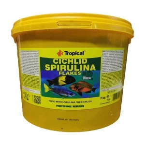 Tropical Cichlid Spirulina Flakes Kovadan Bölme 100 gr.