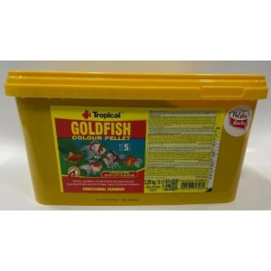Tropical Goldfish Colour Pellet Size S Kovadan Bölme 100gr