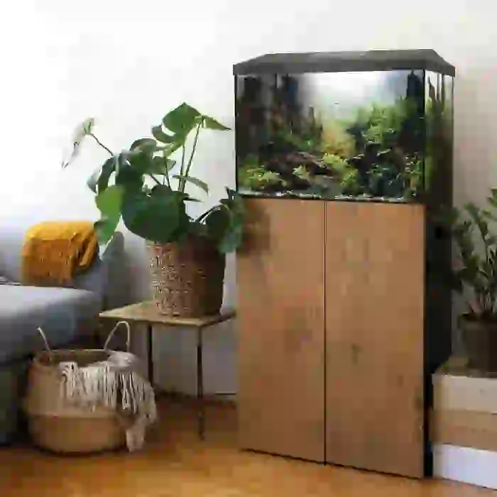 Aquael - Aquarium Set Leddy 60XL Black D&N 72lt
