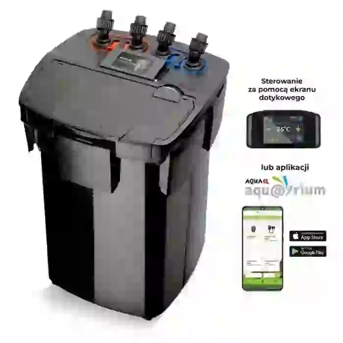 Aquael Hypermax Link Isıtıcılı Wifi Dış Filtre 4500L/S