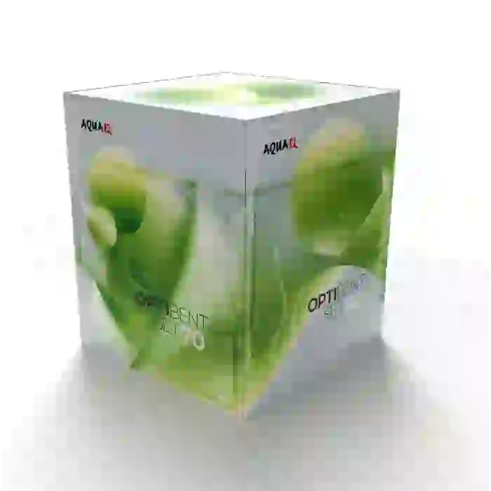 Aquael Optibent Set 70 WHİTE / 39x39x45Cm Full Set Akvaryum