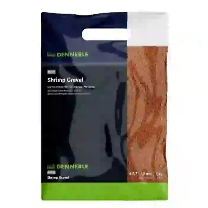 Dennerle Nano Shrimp Gravel - Borneo Brown 2kg(1.2MM)