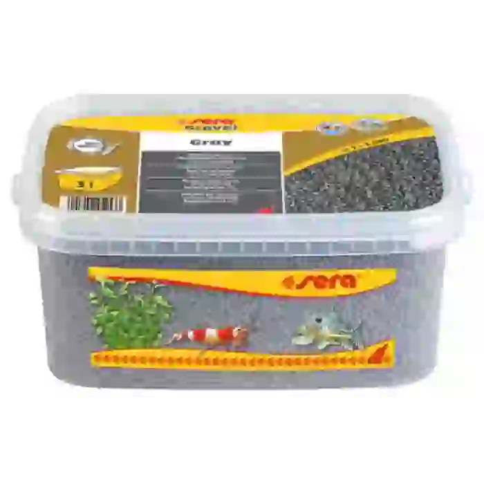 Sera Akvaryum Kumu Gri 2-3 Mm 3 Lt