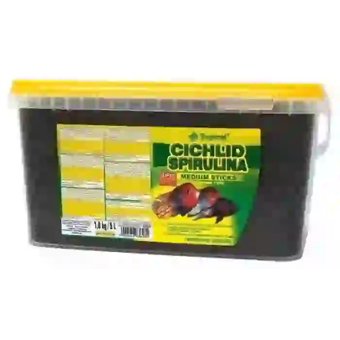 Tropical Cichlid Spirulina Medium Sticks Floating Type Kovadan Bölme 100 gr