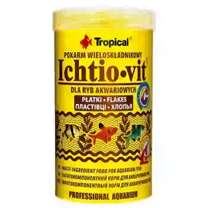 Tropical Ichtio-Vit Flakes Kovadan Bölme 100gr