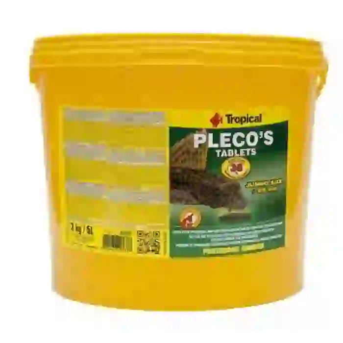 Tropical Plecos Tablets Jumbo Size 10lu Paket Kovadan Bölme
