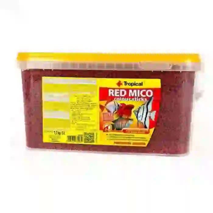 Tropical Red Mico Colour Sticks Floating Type Kovadan Bölme 100 gr