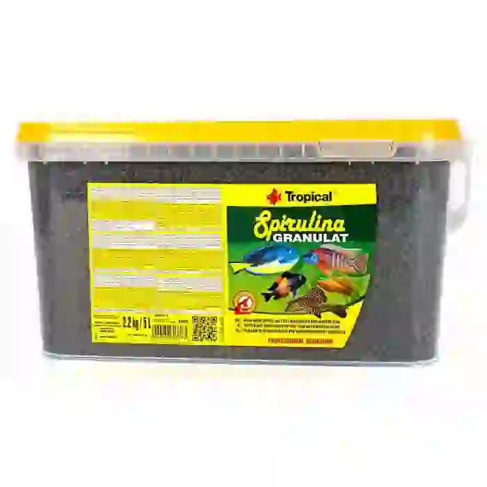 Tropical Spirulina Granulat Kovadan Bölme 100gr