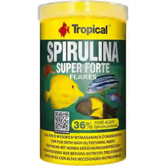 Tropical Spirulina Super Forte Flakes 1000ml 200gr