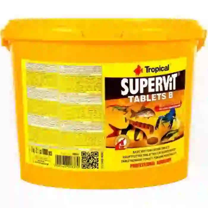 Tropical Supervit Tablets B 100lü Paket Kovadan Bölme