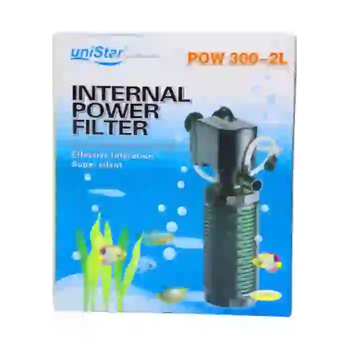 UniStar POW 300-2L Akvaryum İç Filtre 700 L/H