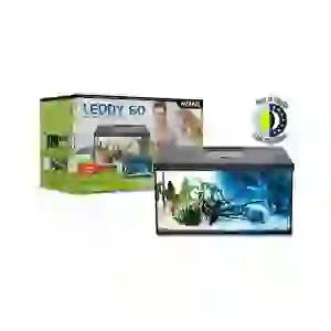 Aquael - Aquarium Set Leddy 60XL Black D&N 72lt