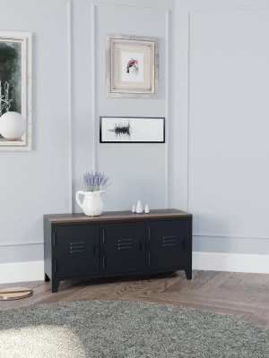 Metal Dosya Kitaplık Dolabı Vintage