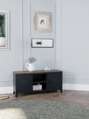 Metal Dosya Kitaplık Dolabı Vintage