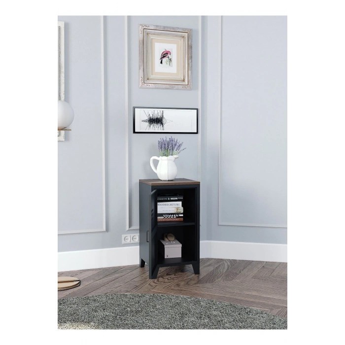 Metal Dosya Kitaplık Dolabı Vintage