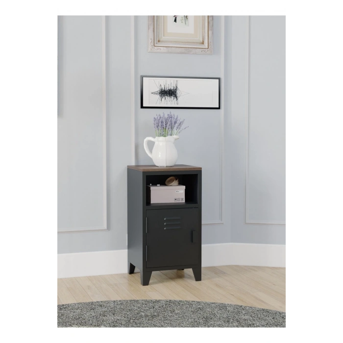 Metal Dosya Kitaplık Dolabı Vintage