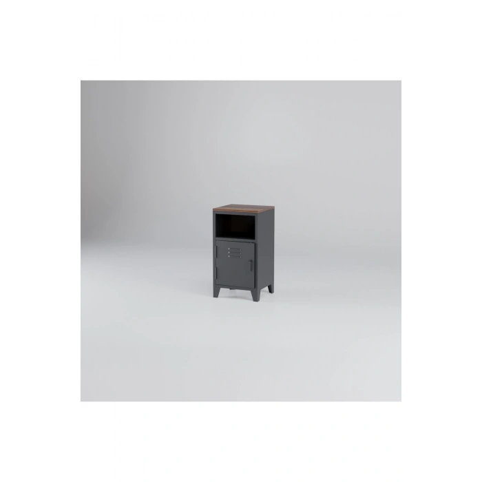 Metal Dosya Kitaplık Dolabı Vintage