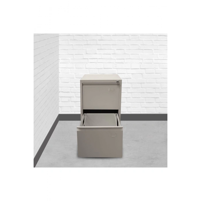 Metal Kartoteks Ofis Dolap 2 Çekmeceli