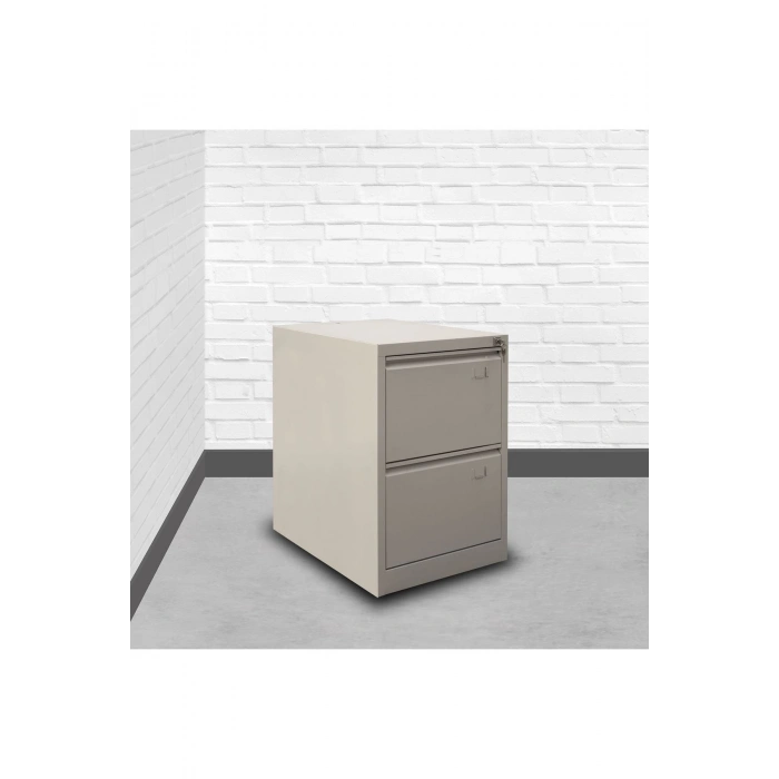 Metal Kartoteks Ofis Dolap 2 Çekmeceli