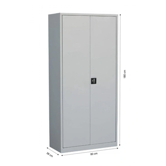 Metal Dolap 2 kapılı dolap Kiler Dolabı Kilitli Dolap Ofis Dolapları Arşiv , Garaj , Bahçe , Balkon