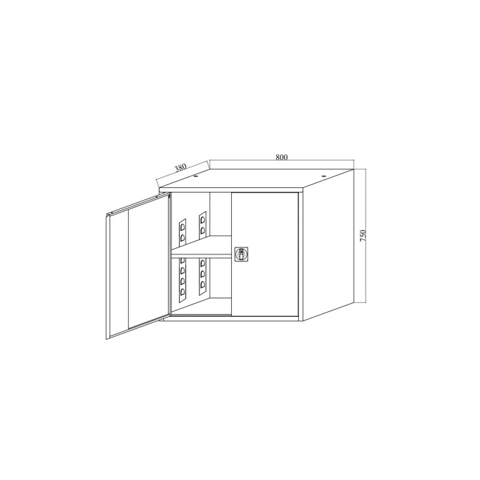 Dosya Dolabı Çelik Dosya Dolapları Ofis Dolapları Arşiv , Garaj , Bahçe , Kiler , Balkon