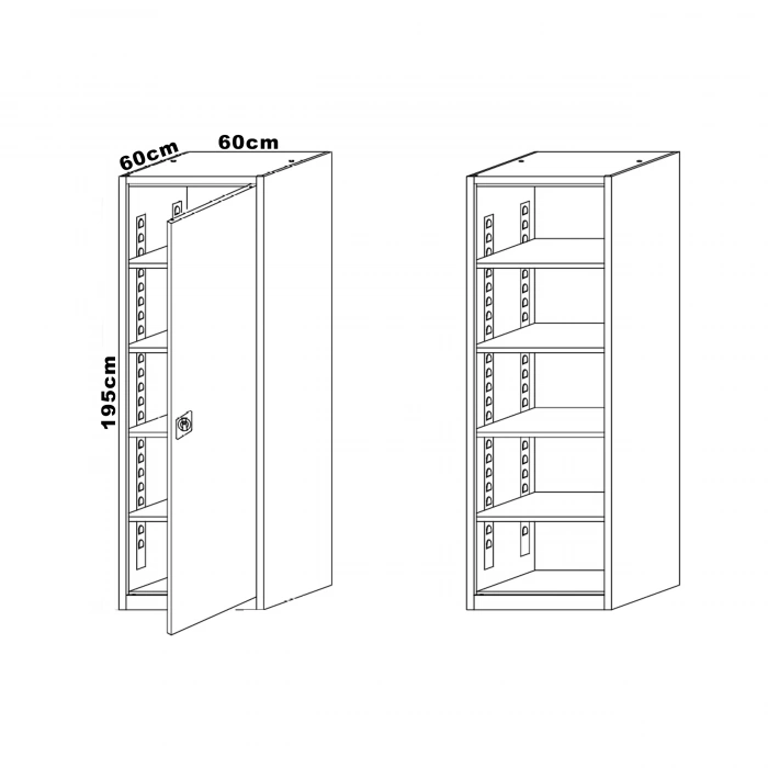 Çelik Dosya Dolabı Metal Dolap Ofis Dolapları Arşiv , Garaj , Bahçe , Kiler , Balkon
