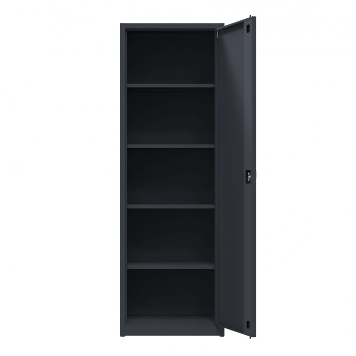 Çelik Dosya Dolabı Metal Dolap Ofis Dolapları Arşiv,Garaj,Bahçe,Kiler,Balkon 50X60X180 Antrasit