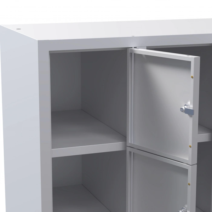 Soyunma Dolabı 18 Kişilik Metal Dolap, İşçi Soyunma Dolabı