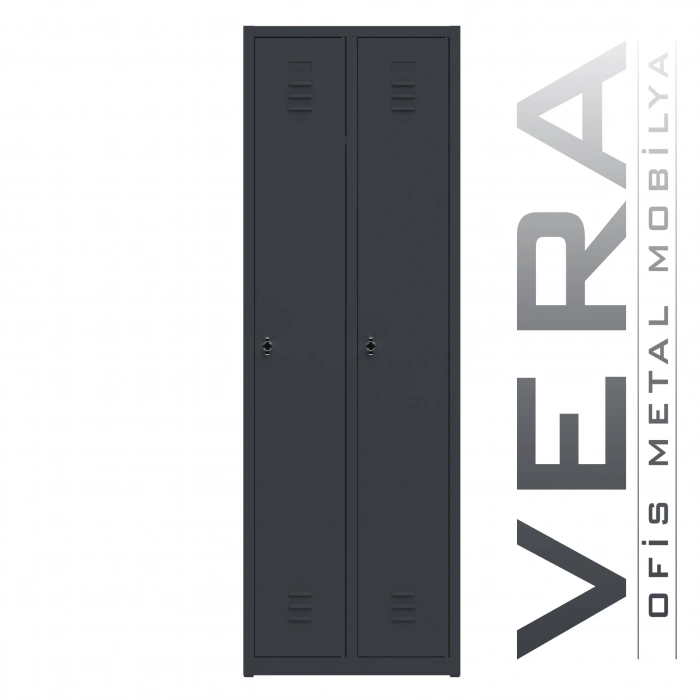 Soyunma Dolabı Metal 2 Kişilik, İşçi Soyunma Dolabı