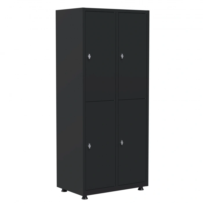Soyunma Dolabı Metal 4 Kişilik, İşçi Soyunma Dolabı