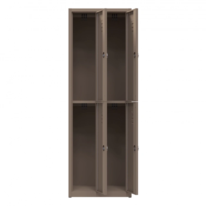 Soyunma Dolabı Metal 4 Kişilik İşçi Soyunma Dolabı