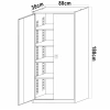 Çelik Dosya Dolabı Metal Dolap Ofis Dolapları Arşiv 80X38X180