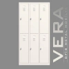 Metal Soyunma Dolabı 6 Kişilik İşçi Soyunma Dolabı