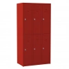 Metal Soyunma Dolabı 6 Kişilik İşçi Soyunma Dolabı 99X32X185