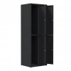Soyunma Dolabı Metal 4 Kişilik İşçi Soyunma Dolabı