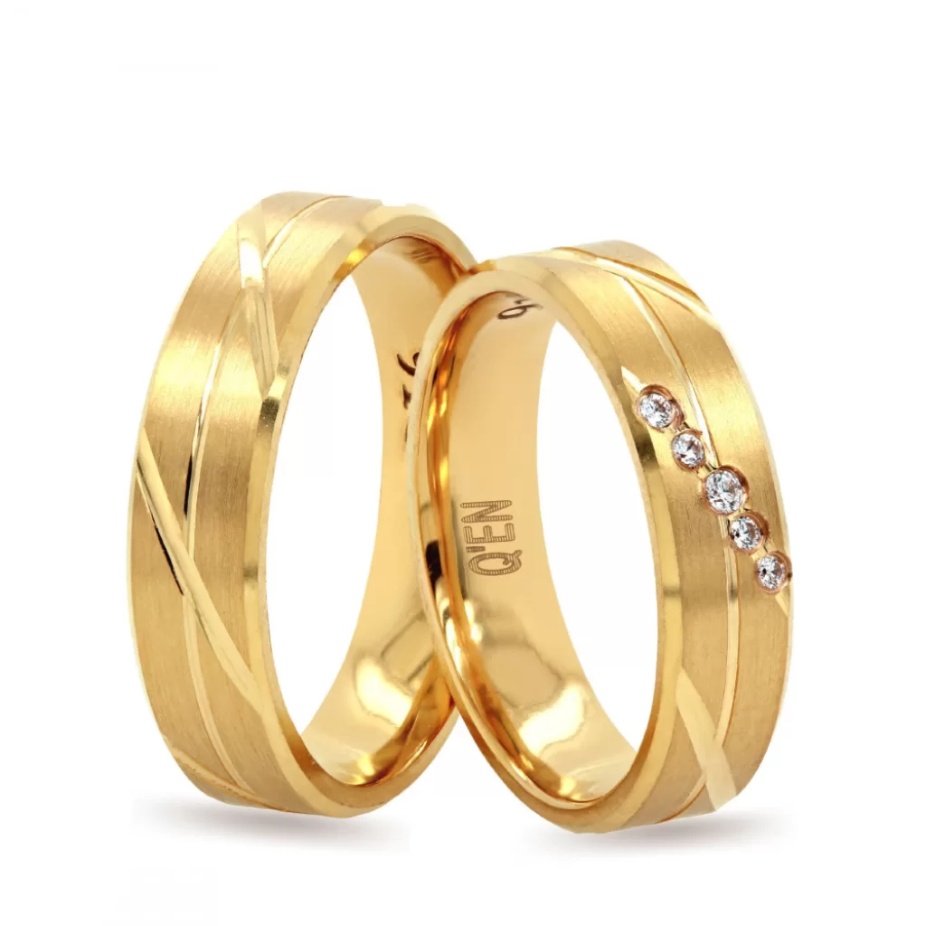 22k Plain Gold Ring JGS-2208-06874 – Jewelegance