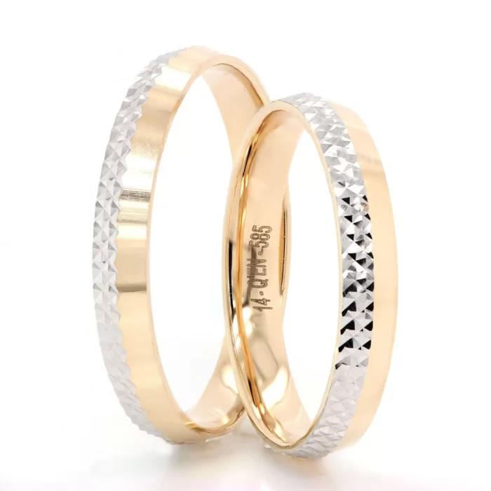 Light Collection Star Patterned Wedding Band For Men