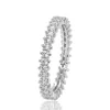 White Gold Eternity Wedding Ring For Women