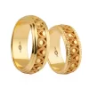 Drop Design Yellow Gold Wedding Ring For Men