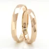 Light Collection Multi Surface Wedding Ring Set