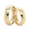 Simple and Classic Wedding Ring Set 