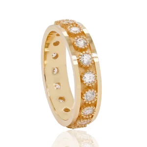 Custom Design Eternity Wedding Band For Women