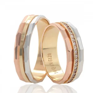 Handmade Unique Surface Wedding Ring For Men