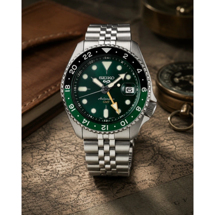 Seiko 5 Sports GMT SSK035K Otomatik Erkek Kol Saati