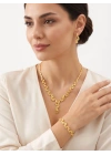 Yaprak Motifli Set