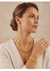 Geometrik Dilimli Gösterişli Set